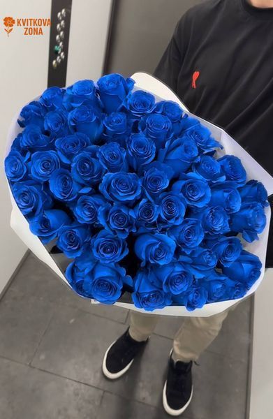 51 Blue Roses