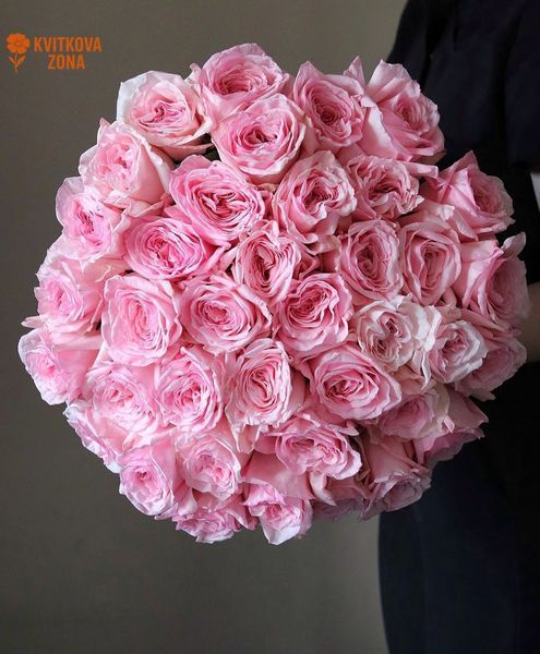 45 perfumed roses Pink O'Hara
