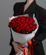 35 red roses 70 cm